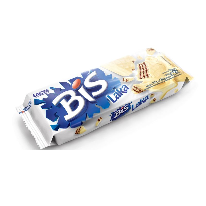 Chocolate Bis Laka Branco 126g Extrafarma