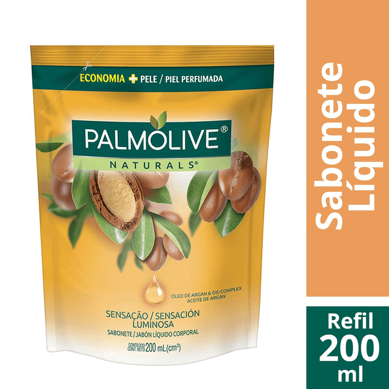 Sabonete Líquido Palmolive Argan Oil Refil 200ml