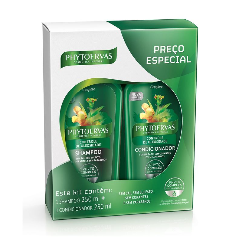 Shampoo Phytoervas Controle De Oleosidade 250ml