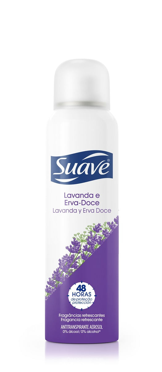 Desodorante Antitranspirante Gel Lavanda 45g - Proteção 24h e