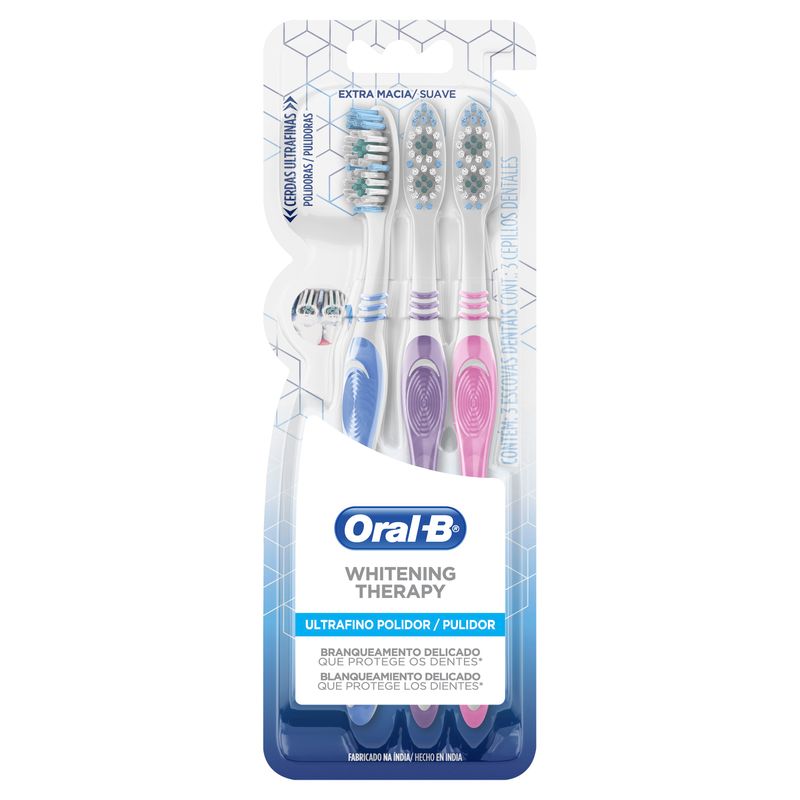 escova-dental-oral-b-whitening-therapy-com-3-unidades-principal