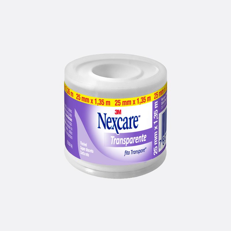 fita-microporosa-nexcare-transparente-25mmx1-35m-principal