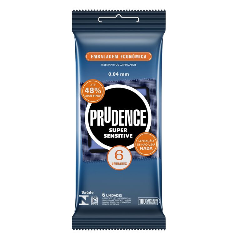 preservativo-prudence-super-sensitive-com-6-unidades-principal