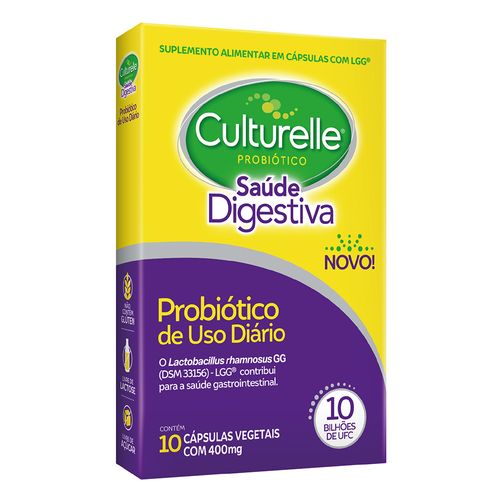Culturelle Probiótico Com 10 Cápsulas