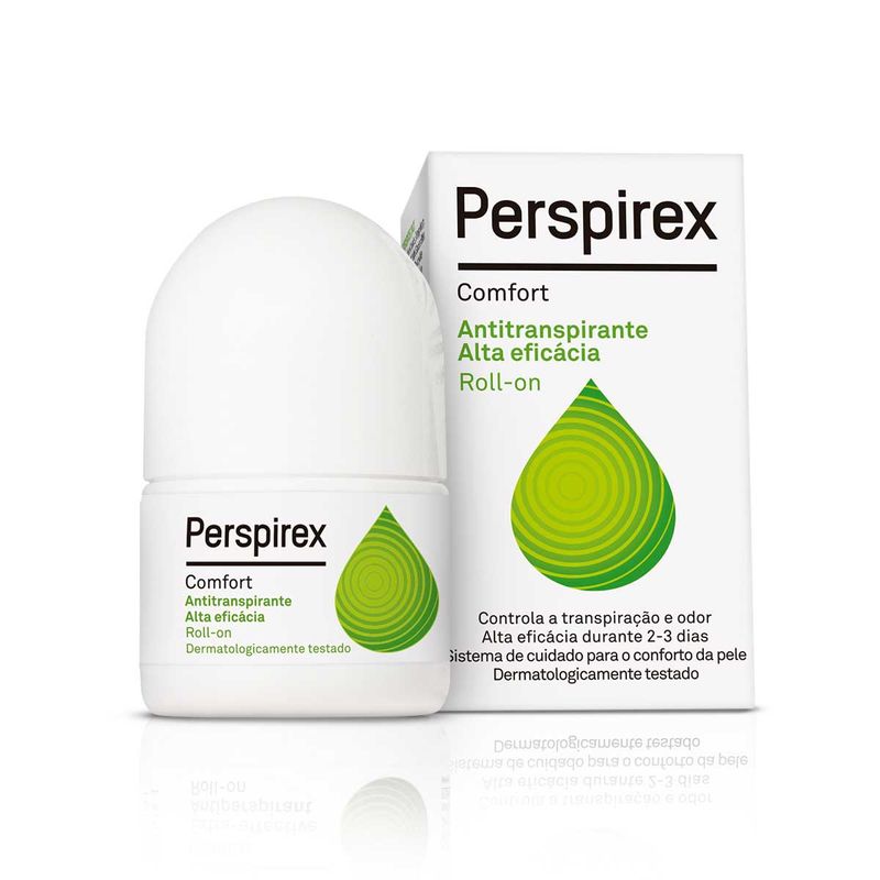 DESODORANTE PERSPIREX ANTITRANSPIRANTE ROLLON 20ML - Pague Menos