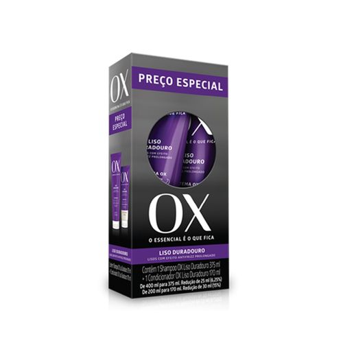 Shampoo e Condicionador Ox Colágeno 500ml (cada)