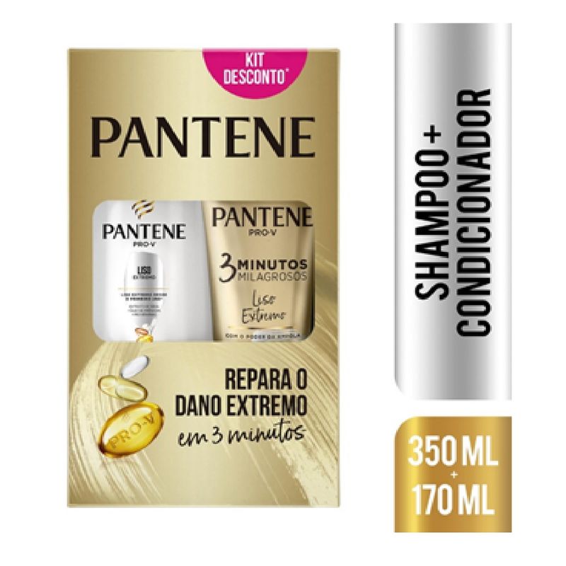 shampoo-pantene-liso-extremo-350mlmaiscondicionador-pantene-liso-extremo-3-minutos-milagrosos-170ml-principal
