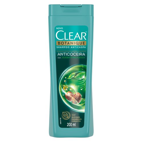 Shampoo Clear Anticoceira Jojoba E Melaleuca 200ml