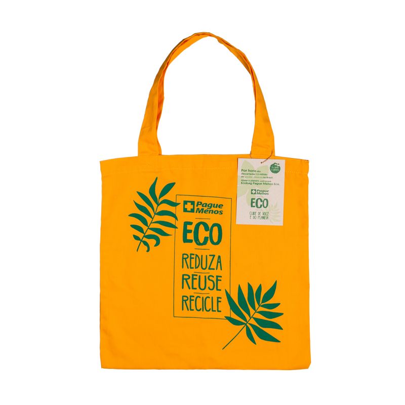 ECO BAG PAGUE MENOS VERDE 1UNIDADE - Pague Menos