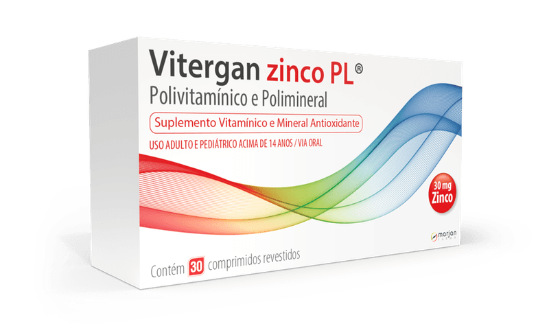 Vitergan-Zinco-Plus-Com-30-Comprimidos
