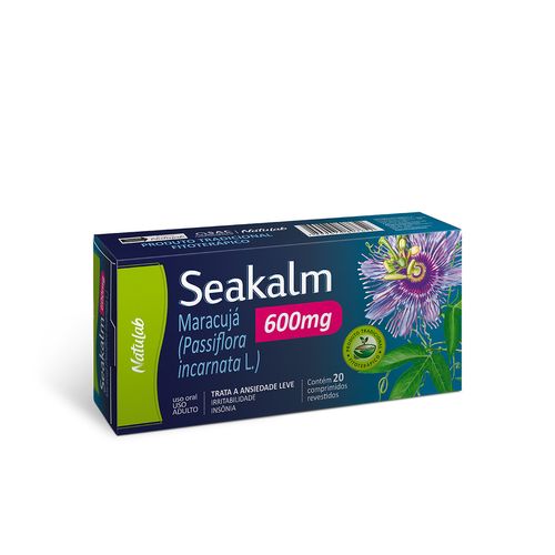 Seakalm 600mg Com 20 Comprimidos Revestidos