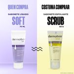 Sabonete Líquido Facial Dermotivin Soft Pele Seca ou Sensibilizada