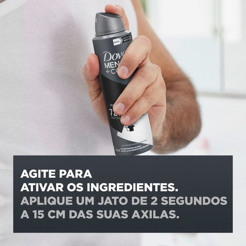 Desodorante Aerosol Antitranspirante Dove 250 ml Leve Mais Pague Menos  Invisible Dry - LojasLivia