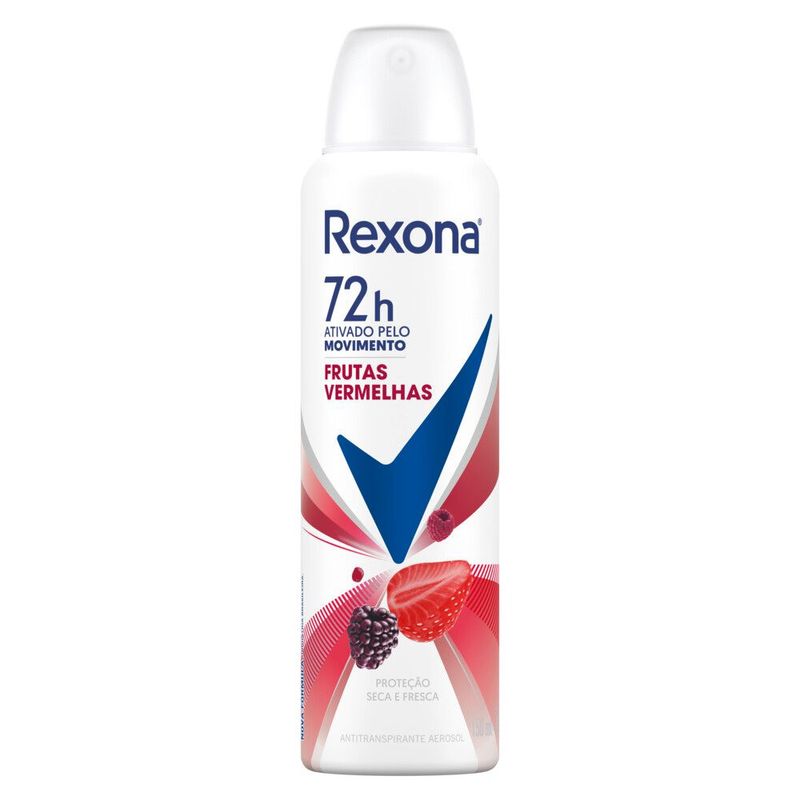 DESODORANTE AEROSOL REXONA FRUTAS VERMELHAS 90G