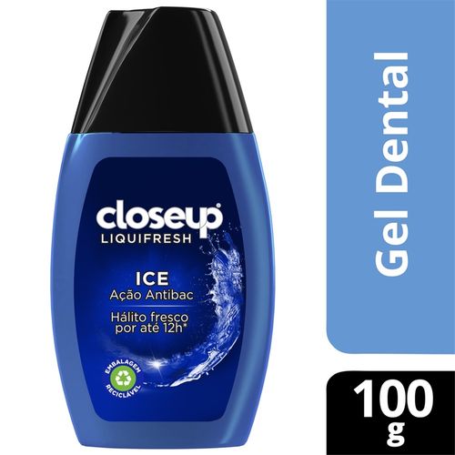 Creme Dental Em Gel Close Up Liquifresh Ice 100gr