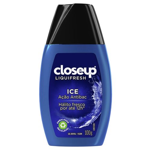 Creme Dental Em Gel Close Up Liquifresh Ice 100gr