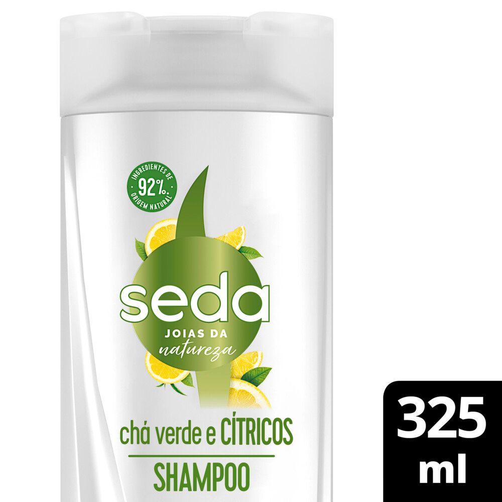 Shampoo Seda Recarga Natural Pureza Detox 325ml - Pague Menos