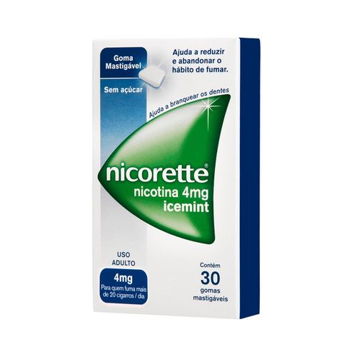 Nicorette Icemint 4mg 30 Unidades
