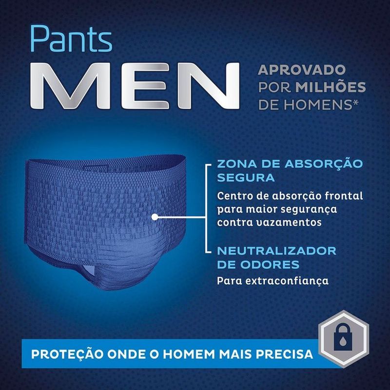 ROUPA ÍNTIMA TENA PANTS MEN