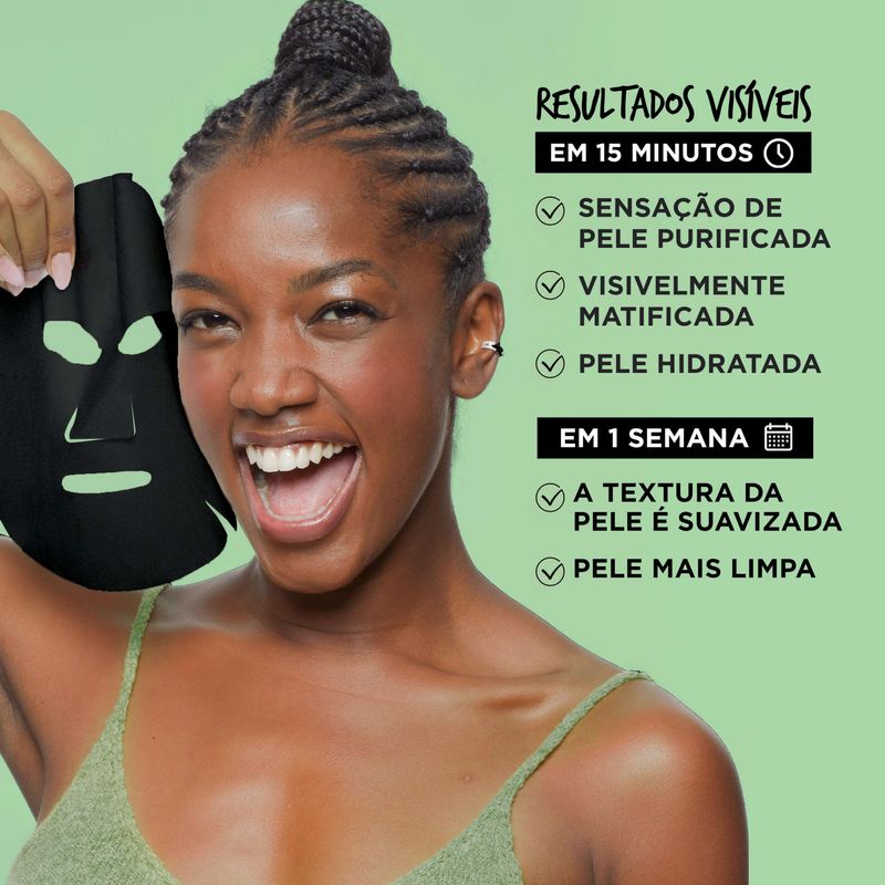 Mascara-Facial-em-Tecido-Garnier-Hidra-Bomb-Carvao-Detox-28g