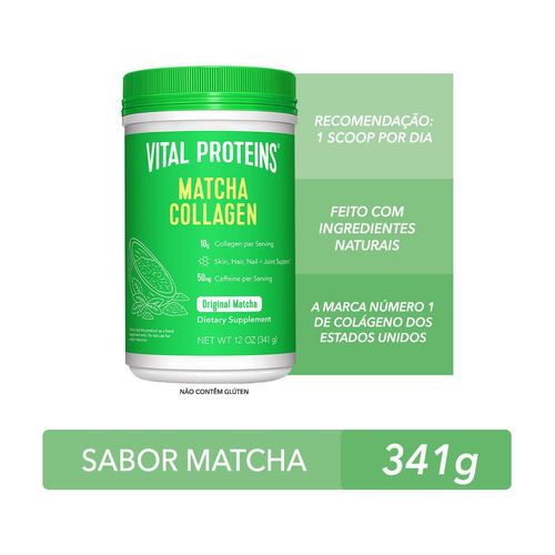 Vital Proteins Collagen Original Matcha 341g