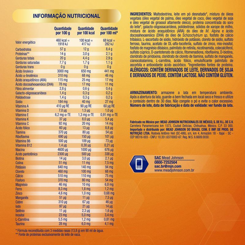 Composto-Lacteo-Enfanutri-Premium-Pro-Evolut-800g