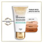 Kit-L-Oreal-Paris---Protetor-Solar-Facial-Uv-Defender-Antioleosidade-Fps-60-40g-Com-2-Unidades
