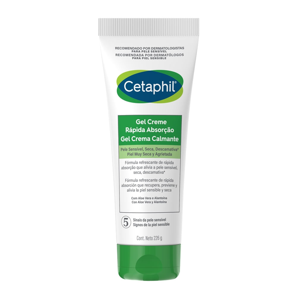 Cetaphil Gel Creme Calmante Hidratante Rápida Absorção 226g
