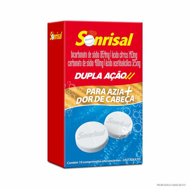 Sonrisal-Tradicional-Dupla-Acao-Antiacido-E-Analgesico-Para-Alivio-Da-Azia-E-Dor-De-Cabeca-Com-10-Pastilhas