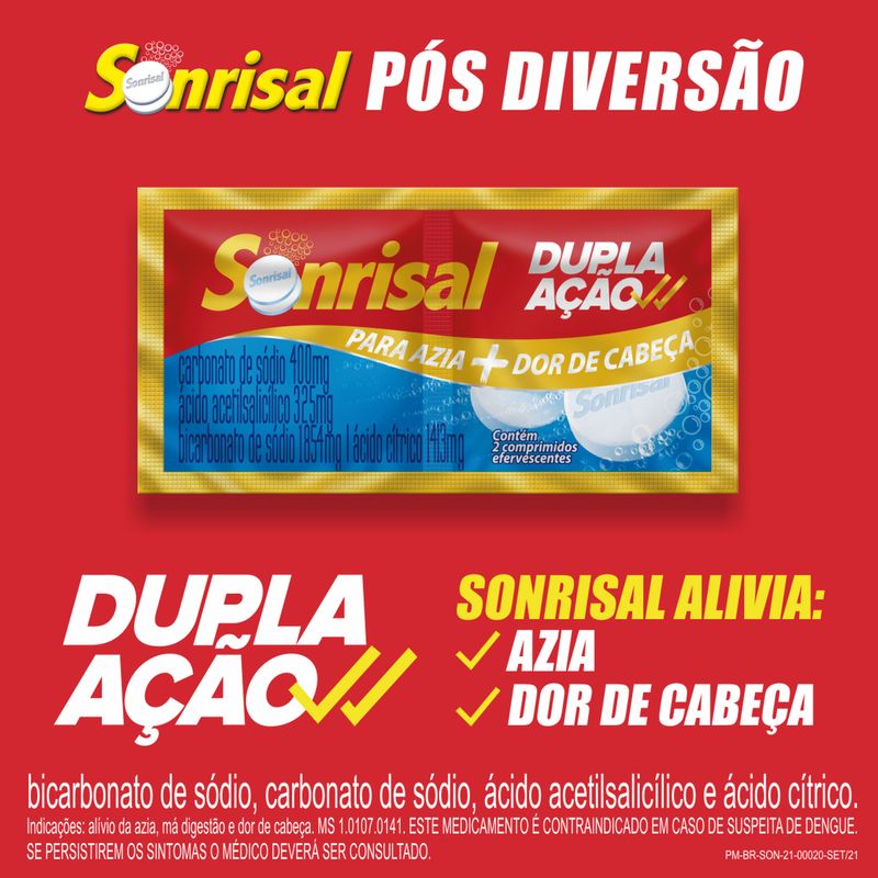 Sonrisal-Tradicional-Dupla-Acao-Antiacido-E-Analgesico-Para-Alivio-Da-Azia-E-Dor-De-Cabeca-Com-10-Pastilhas