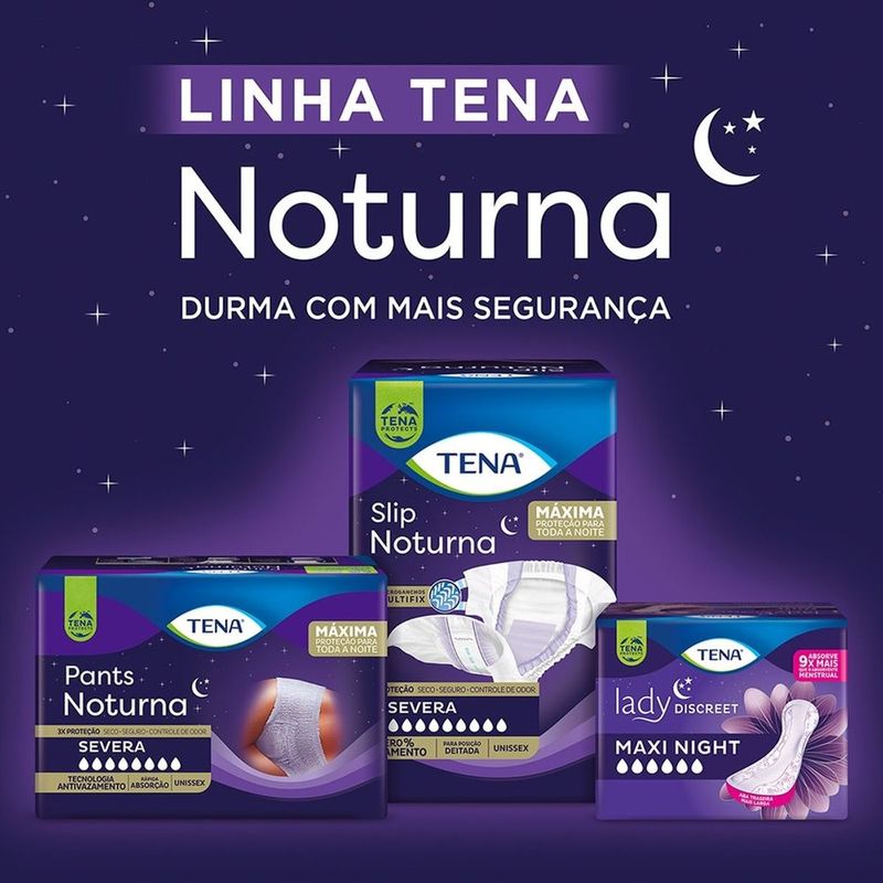 Roupa Tena Pants Noturna Mega Tamanho G/Eg Com 16 Unidades - Pague Menos