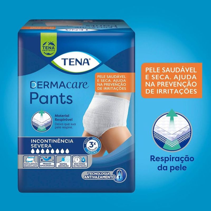 Roupa Íntima Tena Pants Ultra Dermacare G/Eg 8 Unidades