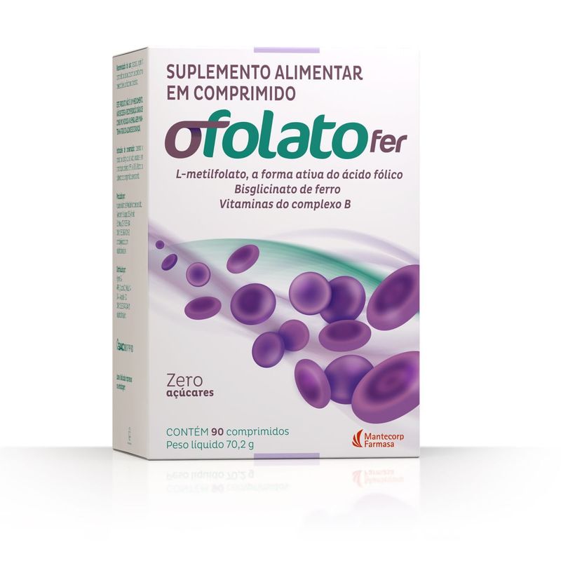 Ofolato Fer 90 Comprimidos