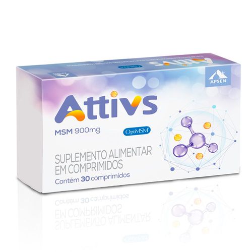 Attivs 900mg Com 30 Comprimidos