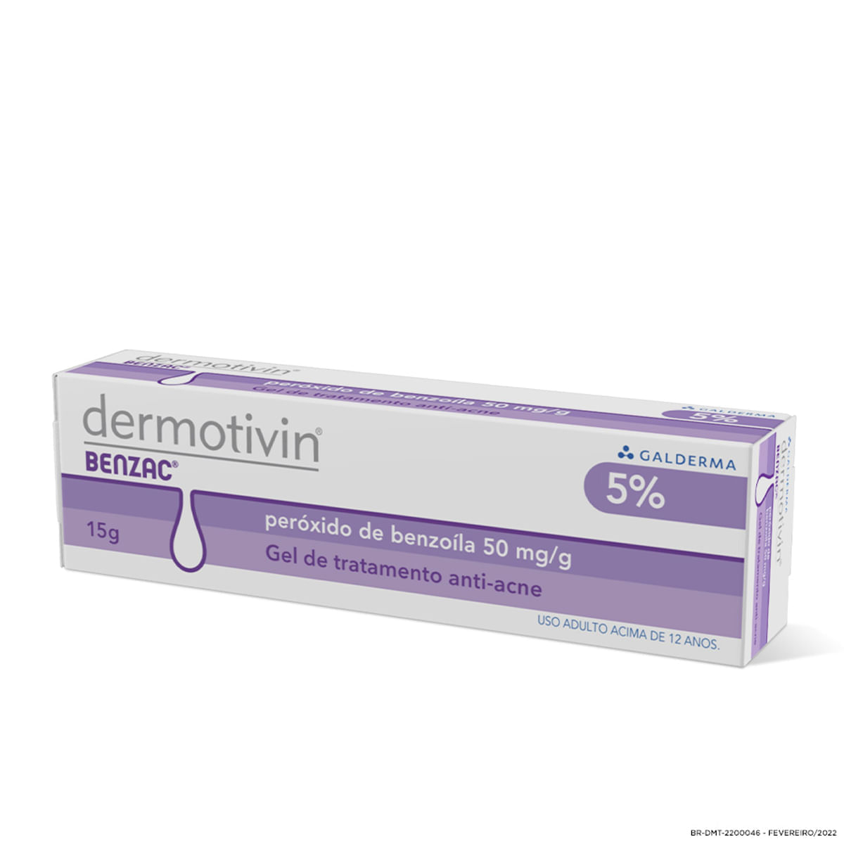 Brazil product data sample: Dermotivin Benzac Gel De Tratamento Anti-acne 15g
