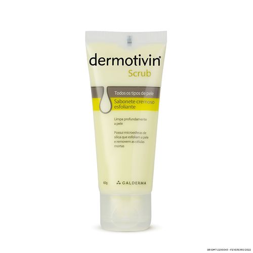Dermotivin Scrub Sabonete Esfoliante 60g