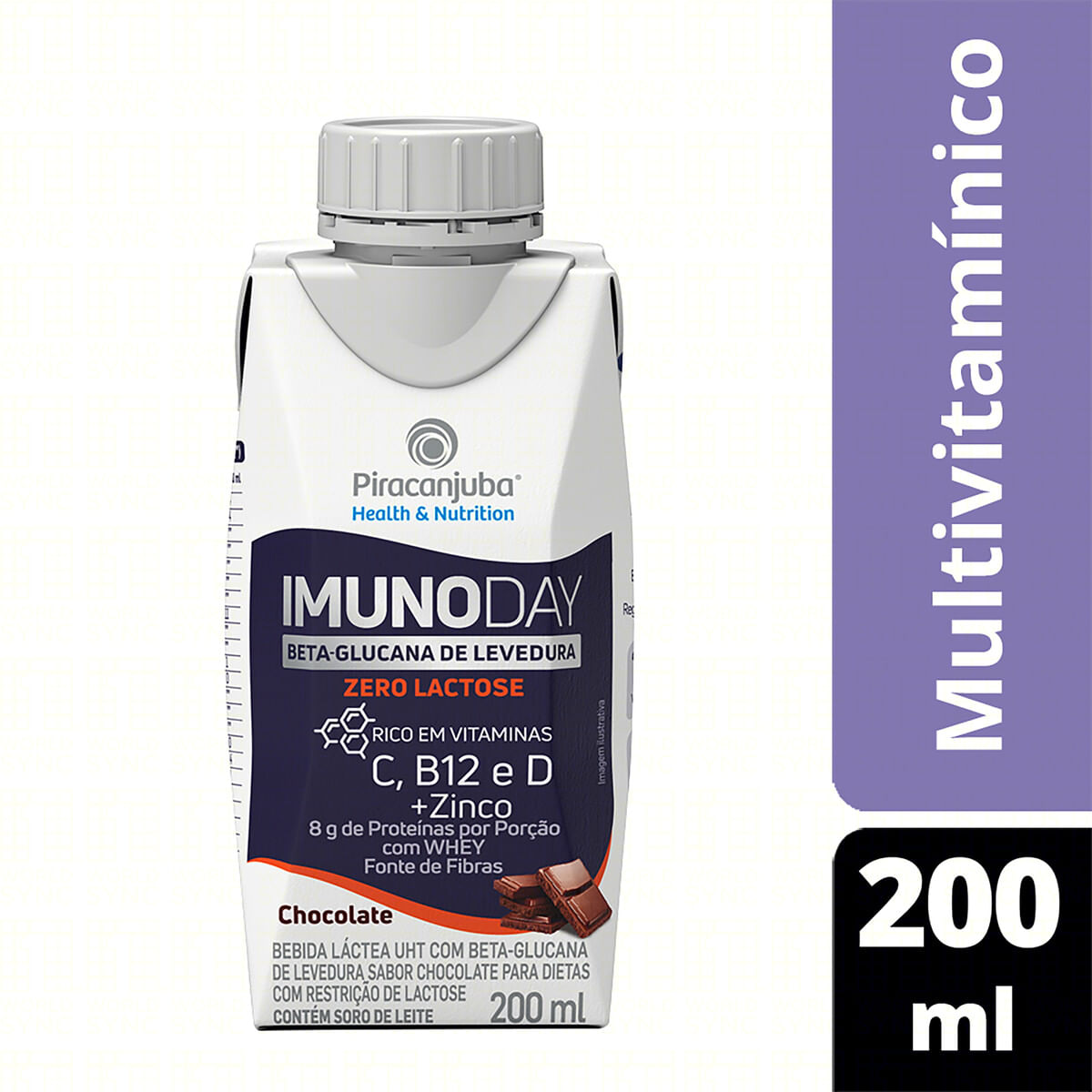 Bebida Lactea Piracanjuba Imunoday Zero Lactose Chocolate 200ml - Pague  Menos