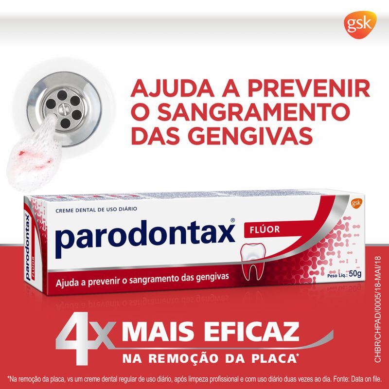 Creme Dental Parodontax Com Flúor 50g