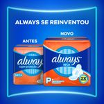 Absorvente Always Super Proteção Seca Com Abas 16 Unidades