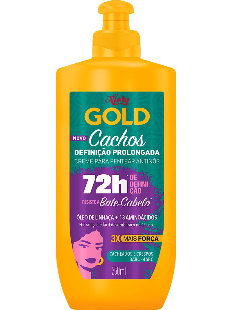 creme-para-pentear-niely-gold-cachos-definicao-prolongada-72h-com-250ml-principal