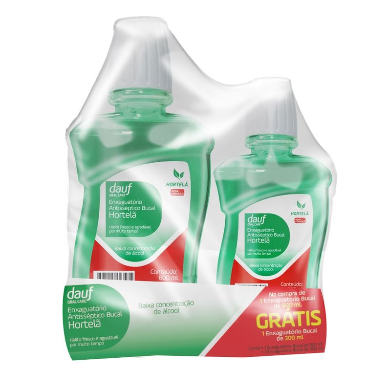 kit-enxaguatorio-antisseptico-bucal-dauf-hortela-compre-exaguante-de-600-ml-e-leve-o-de-300ml-gratis-principal