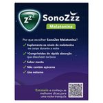 Melatonina Suplemento Alimentar Menta Sonozzz 24g Com 60 Comprimidos Sublinguais