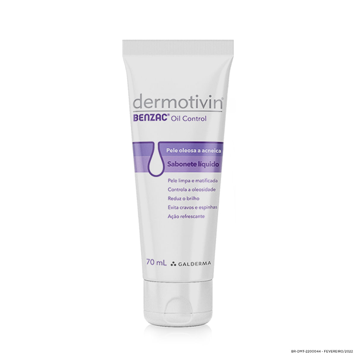 Sabonete Líquido Para Pele Oleosa E Acneica Dermotivin Benzac Oil Control 70ml é boa?