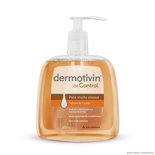 Dermotivin Control Sabonete Liquido 300ml