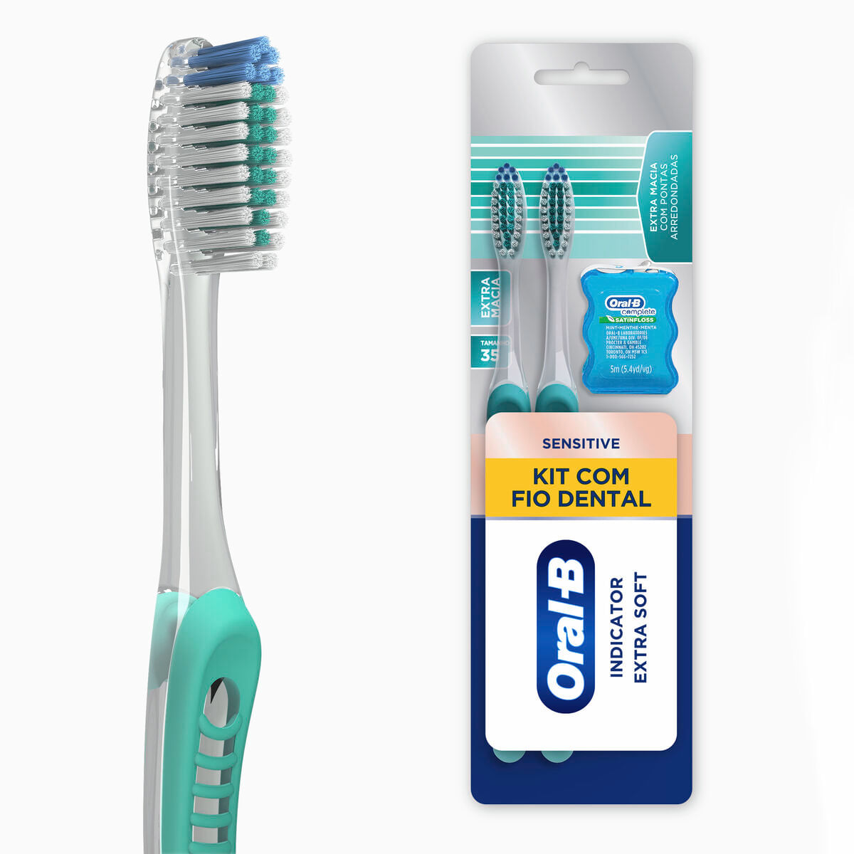 Oral-B Sensitive Indicator Extra Soft Cepillo Dental 2 Unidades – AhKimPech