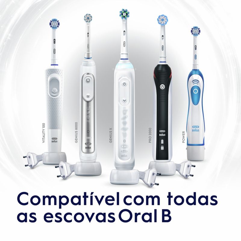 Refil Para Escova Dental Elétrica Oral-b Pro-saúde Cross Action Com 2 ...