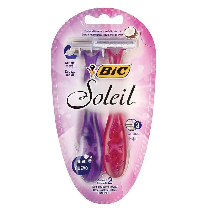 aparelho-para-depilar-bic-soleil-rosa-lilas-com-2-unidades-principal