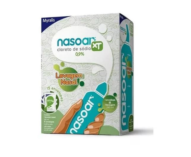 Dispositivo De Lavagem Nasal Amorável Azul Contém 1 Seringa + 2 Adaptadores  - Pague Menos