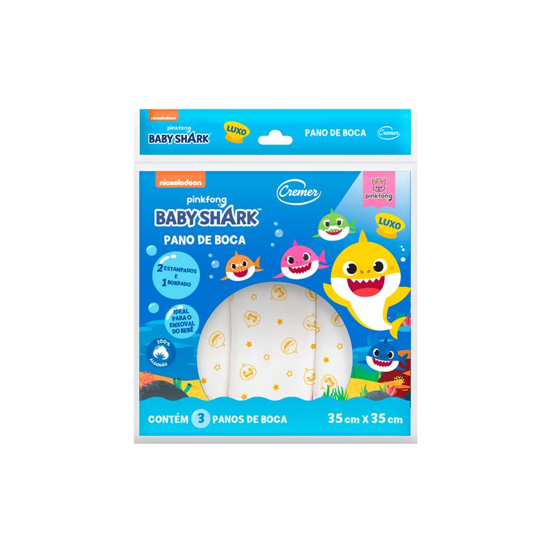 pano-de-boca-cremer-baby-shark-com-3-unidades-principal