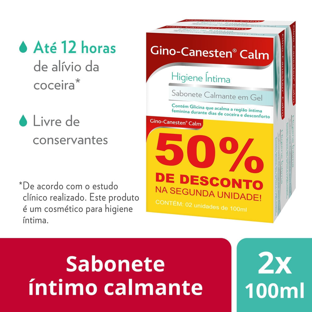 Sabonete Íntimo Gino-Canesten® Calm